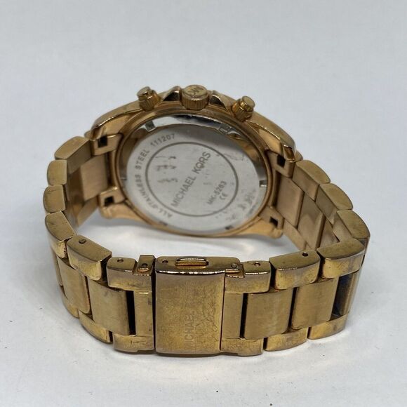 Michael Kors Blair MK5263 Women's Stainless Steel Analog Dial Wrist Watch UC655 - Picture 10 of 12